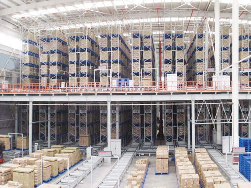 塑（sù）料托盤應用於電子廠倉