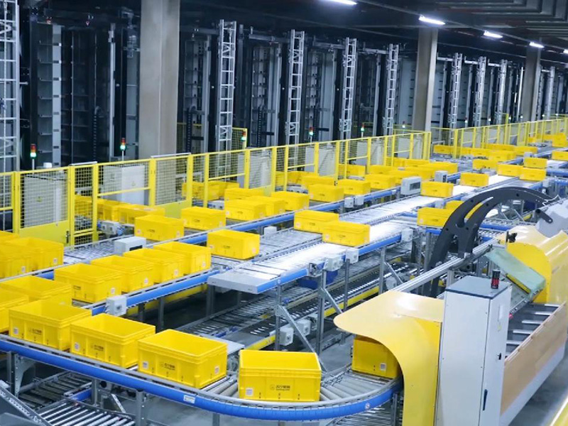 物流行業塑料周轉筐使用（yòng）